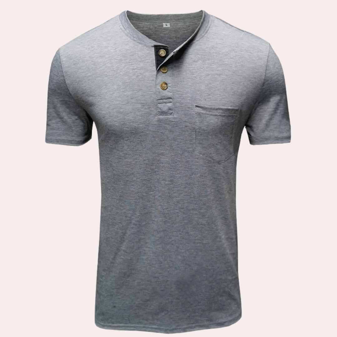 Xaver - Chemise homme tendance avec boutons élégants