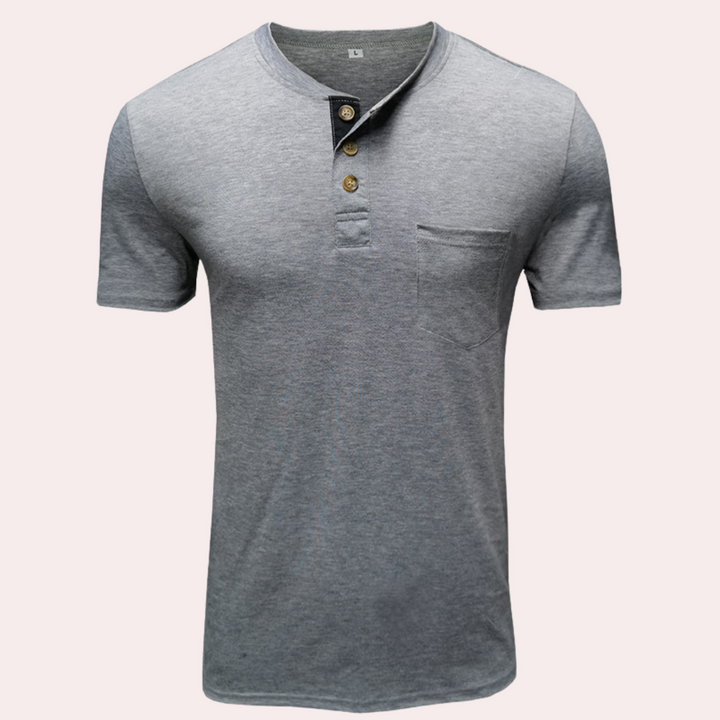 Xaver - Chemise homme tendance avec boutons élégants