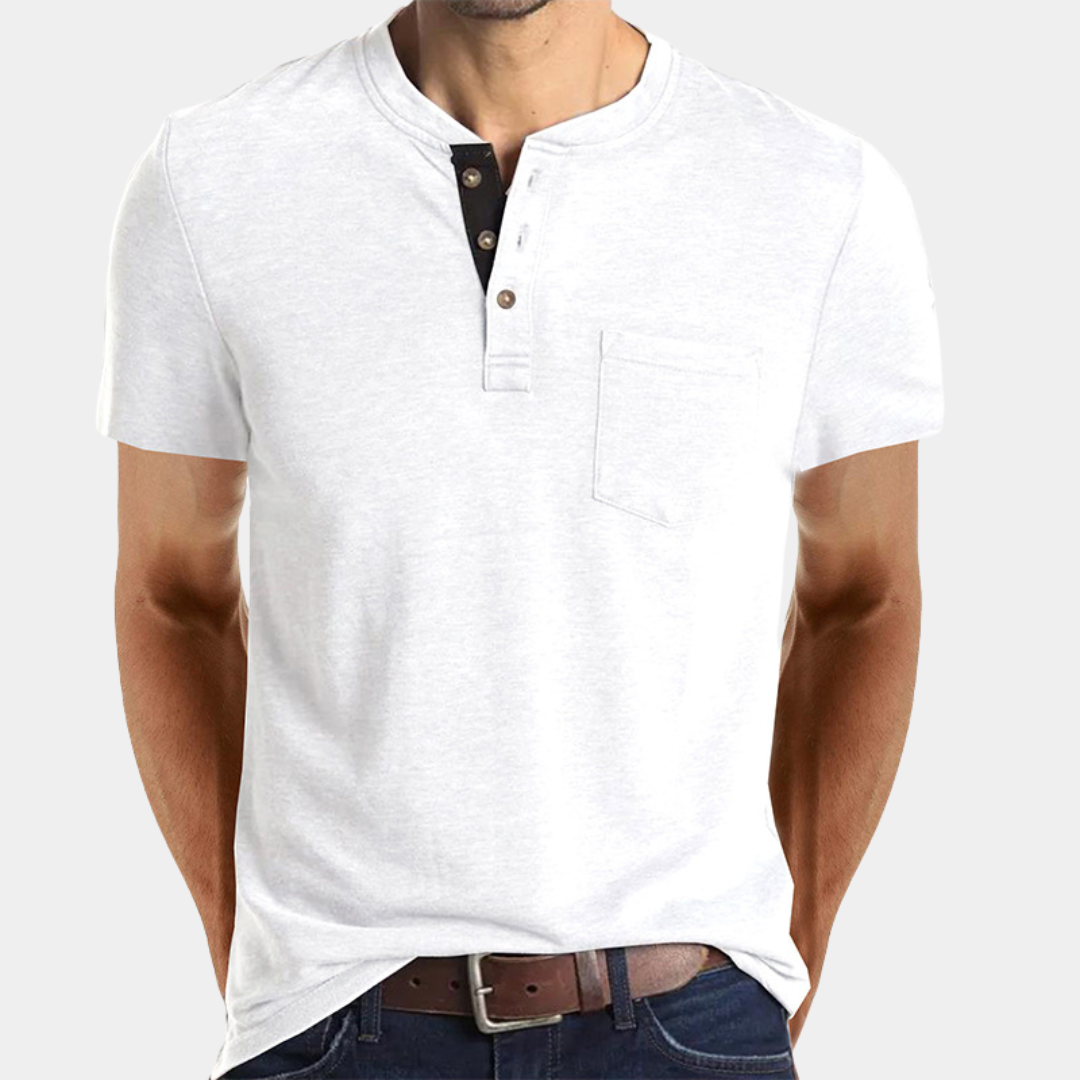 Xaver - Chemise homme tendance avec boutons élégants