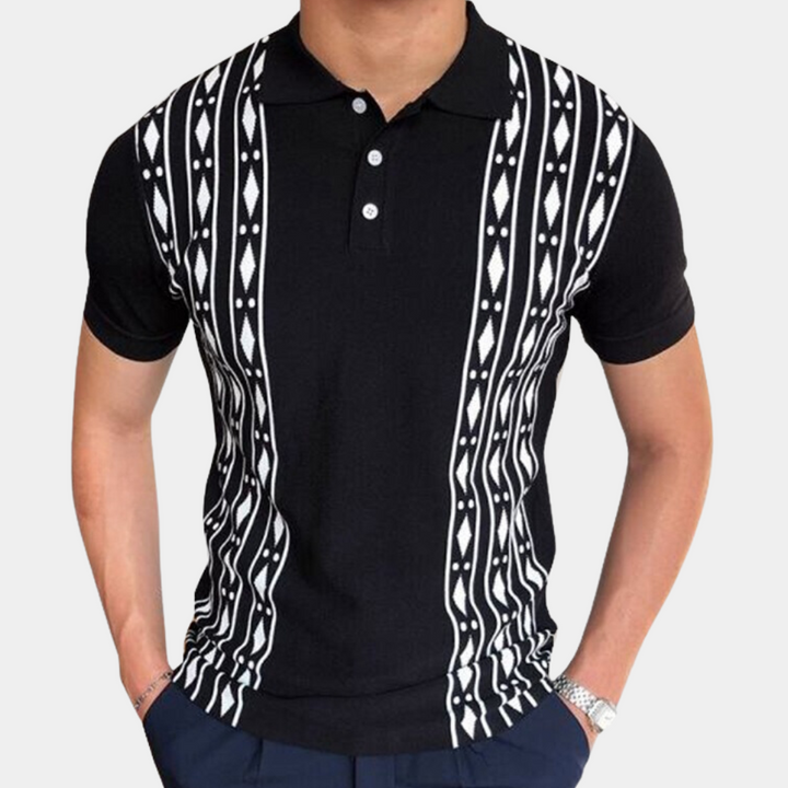 Ville - Polo à manches courtes élégant et confortable pour hommes