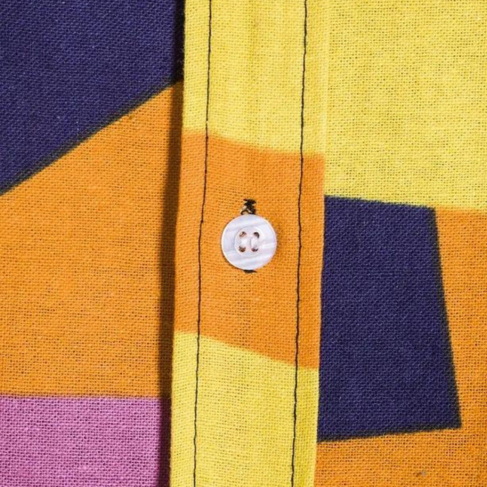 Manfred - Chemise élégante pour homme avec imprimé géométrique chic