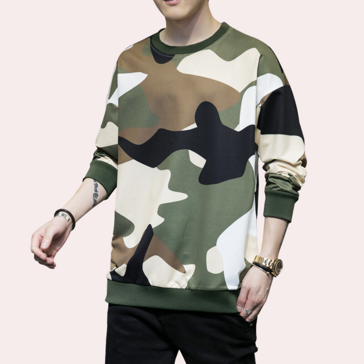 Beniamin - Sweat Camo stylé et pratique pour un look tendance