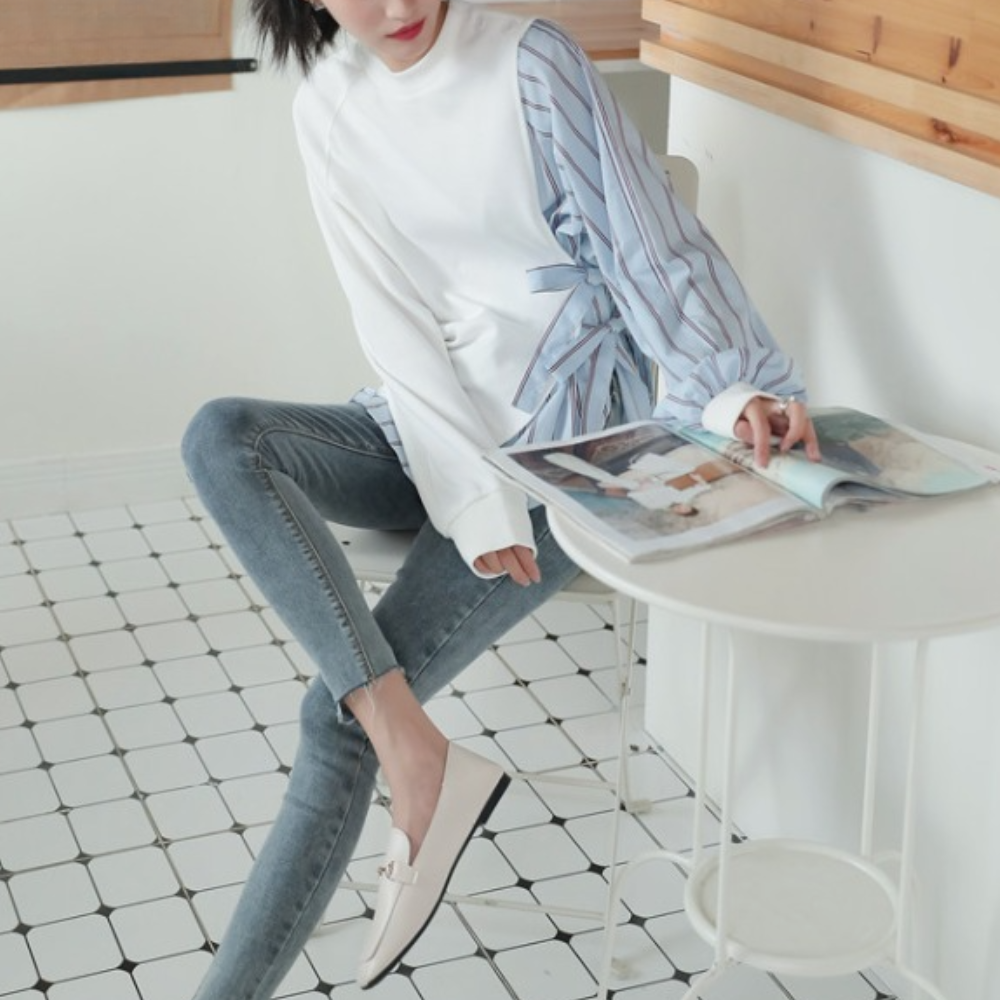 Aliz - Chemise à rayures élégante avec un style sans effort