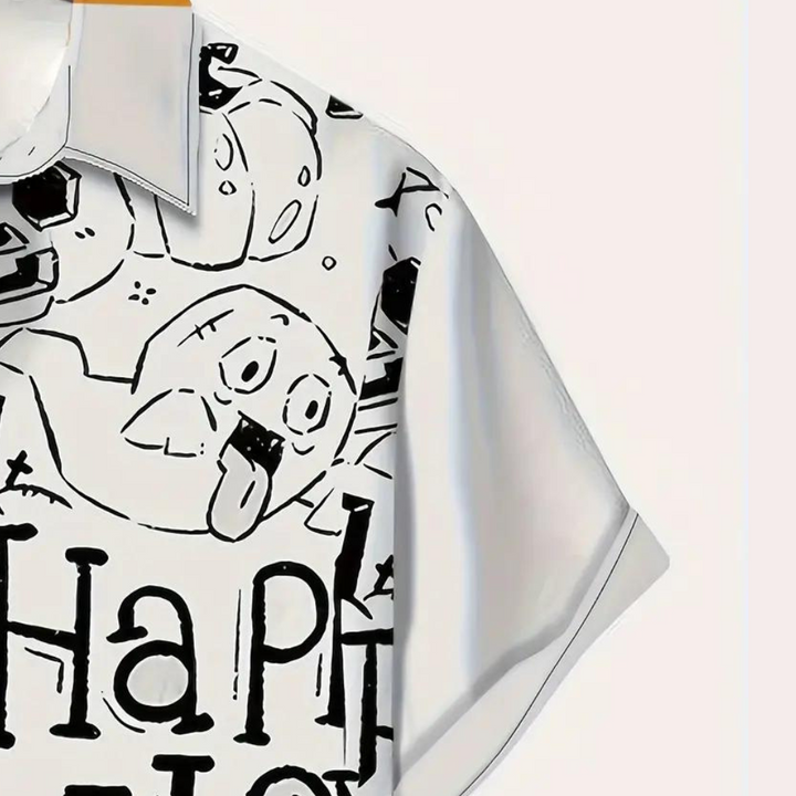 Mariusz - Chemise d'Halloween élégante pour l'homme moderne