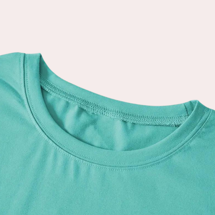 Kati - T-shirt graphique chat ludique et citrouille Grapy