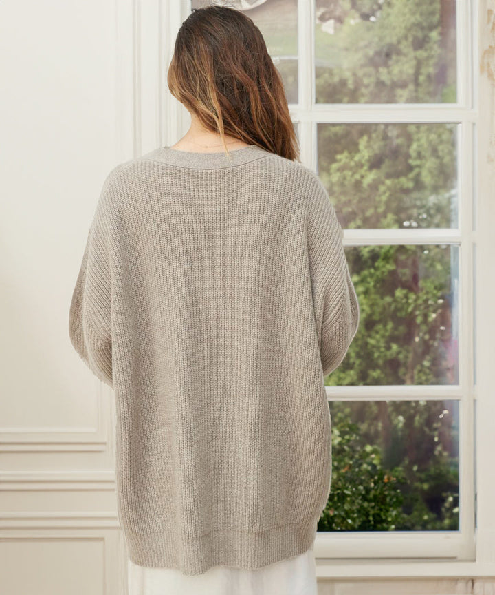 Emelina - Cardigan cocon en cachemire de luxe pour un confort absolu