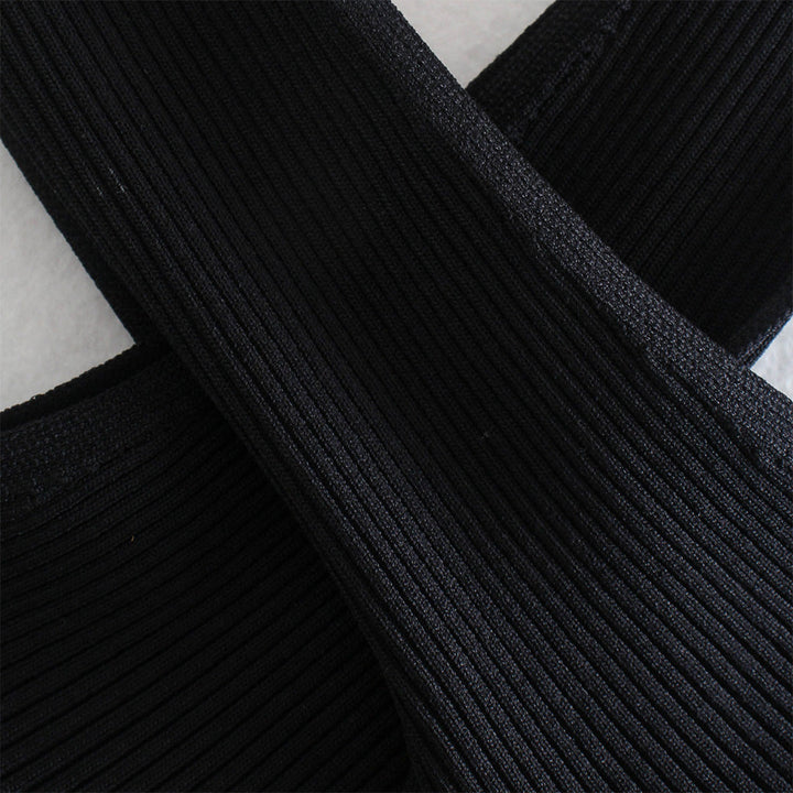 WAVERLY - Haut élégant à bretelles croisées