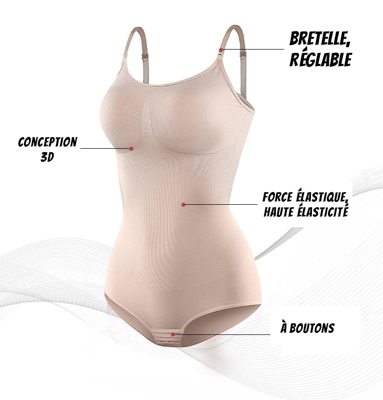 Hélène™ - Lingerie Sculptante Sans Coutures en Nylon