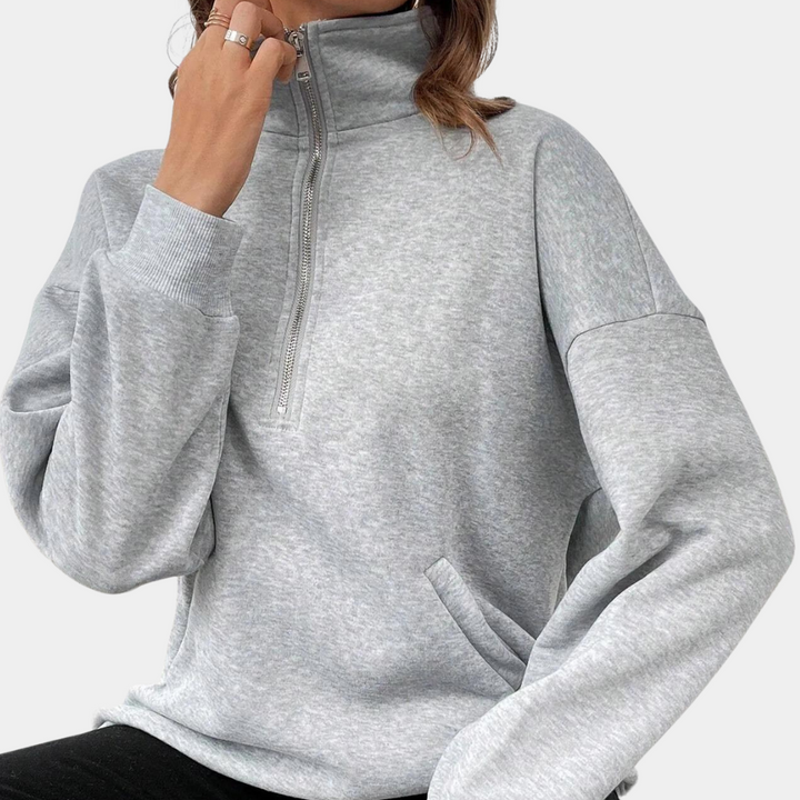 Amanda - Sweatshirt d'hiver élégant pour femmes
