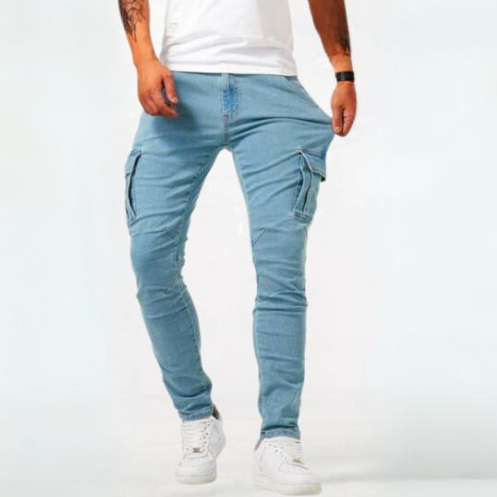 Laurent™ - Jeans décontractés en denim ultra-stretch