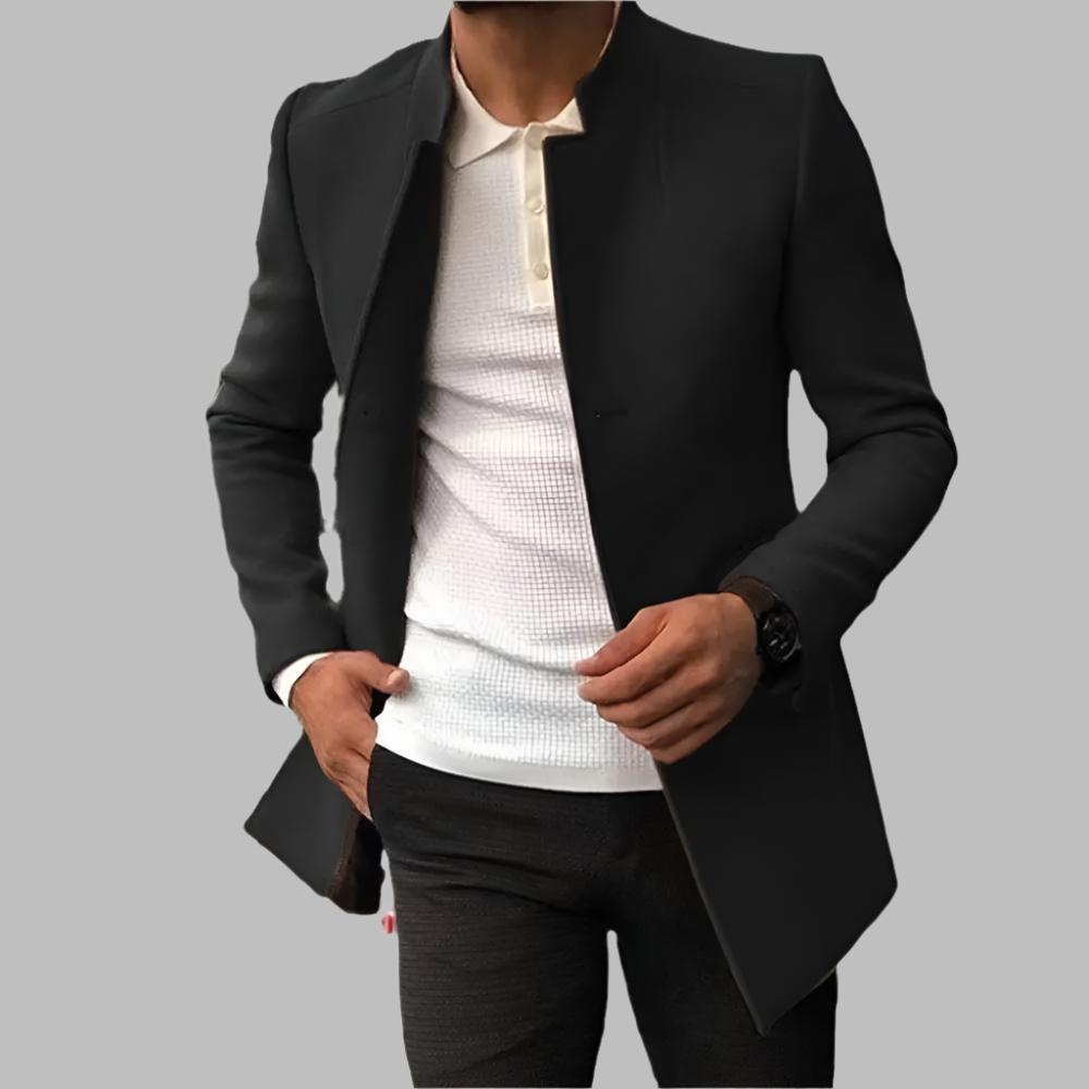 Pierre™ - Élégant Manteau pour Homme en Laine