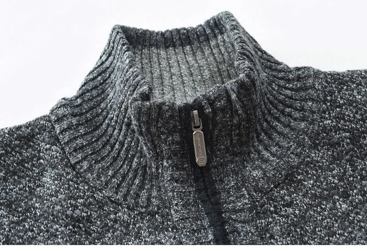 Finn Fleece Cardigan - Élégance et confort à la fois