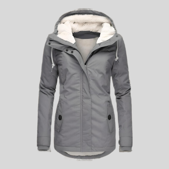 Hélène™ - Manteau Imperméable Doublé en Fleece