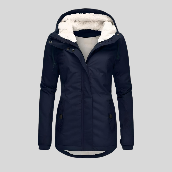 Hélène™ - Manteau Imperméable Doublé en Fleece