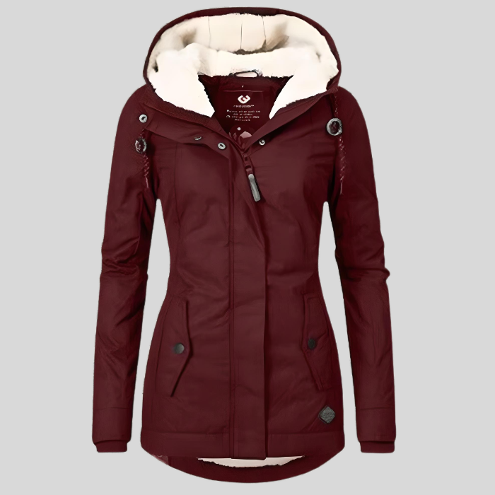 Hélène™ - Manteau Imperméable Doublé en Fleece