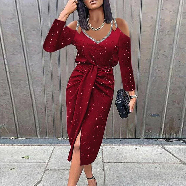 Venus - Robe imprimée élégante pour un look sophistiqué