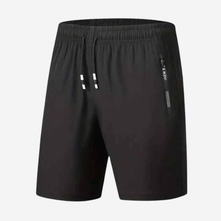 Shorts luxueux en soie glacée respirants de Steve