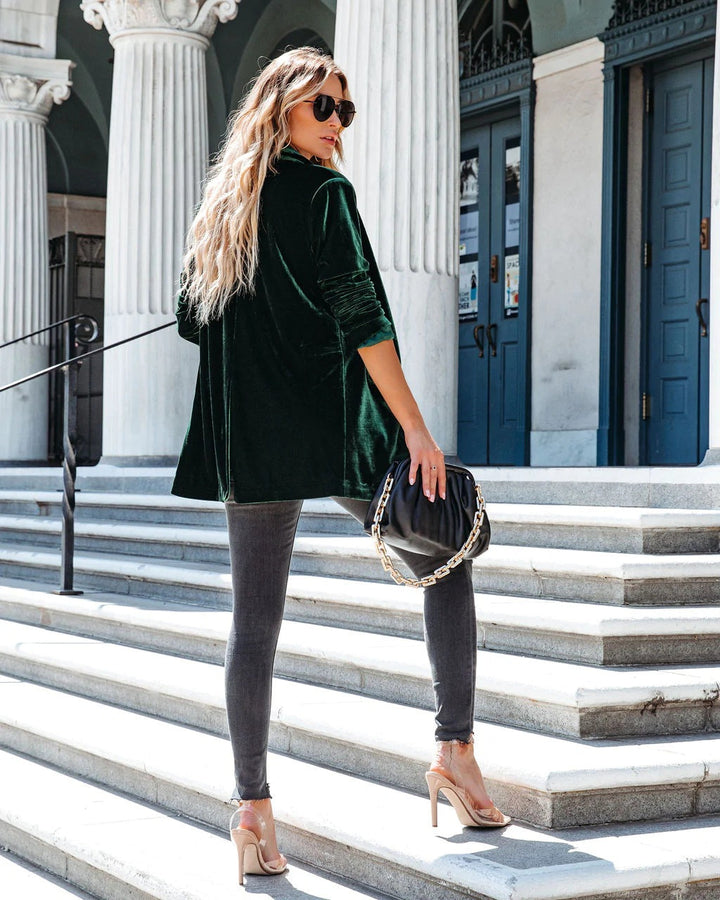 Blythe - Cardigan en velours chic pour toutes les occasions