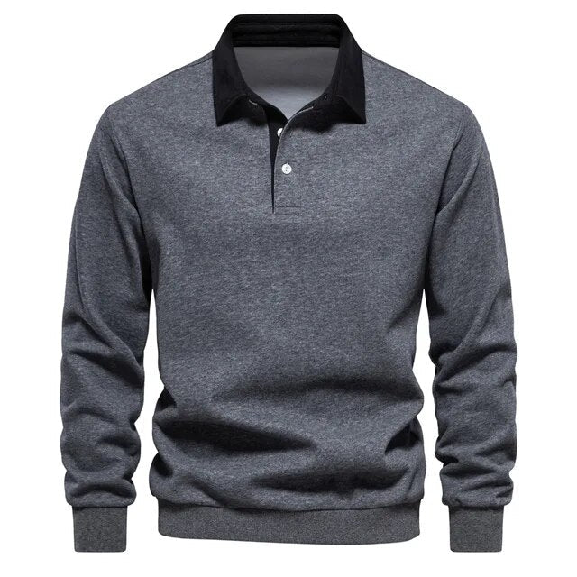 Pierre™ - Pull en Coton Premium avec Col