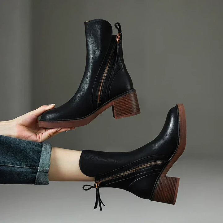 Sophie™ - Bottines en cuir premium