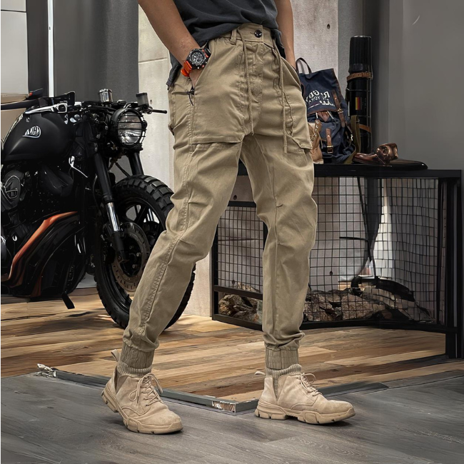 André™ - Pantalon Cargo Extensible en Spandex