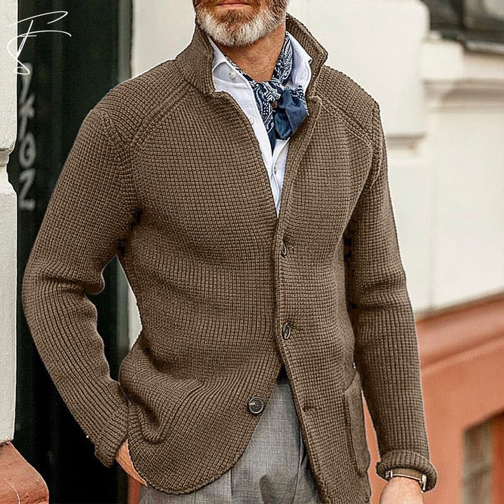 Pierre™ - Cardigan Texturé en Coton