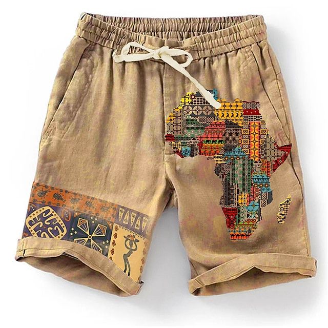 Short de plage stylé et respirant avec un design graphique unique - Olf