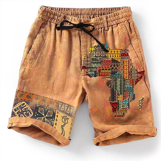 Short de plage stylé et respirant avec un design graphique unique - Olf