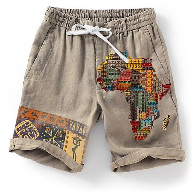Short de plage stylé et respirant avec un design graphique unique - Olf