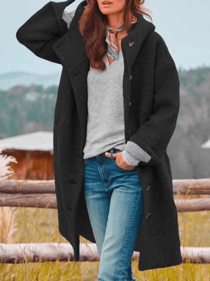 Hélène™ - Manteau en Laine Confortable