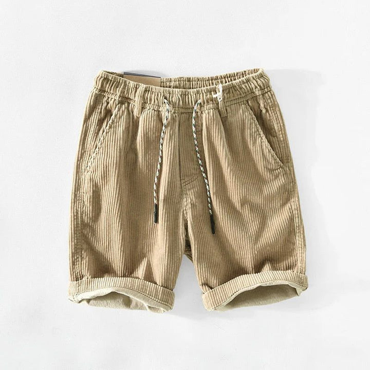 Short d'été élégant en coton côtelé - Rez