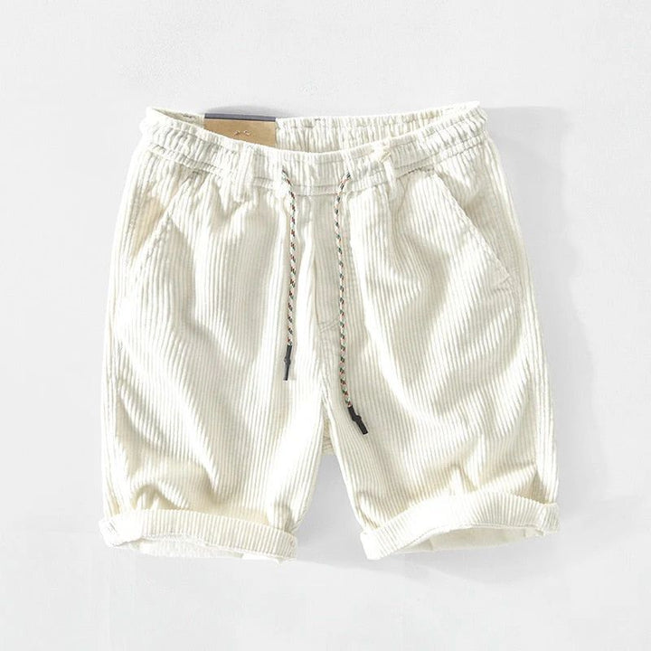 Short d'été élégant en coton côtelé - Rez
