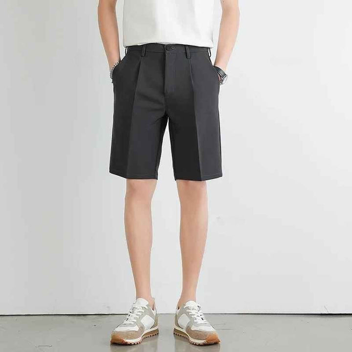 Pantalon d'été à plis élégant pour homme - Rienk