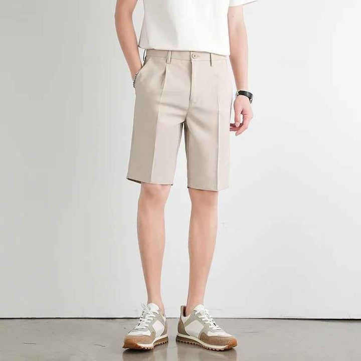 Pantalon d'été à plis élégant pour homme - Rienk