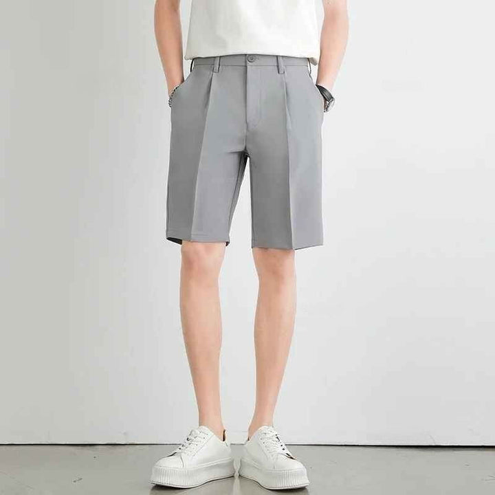Pantalon d'été à plis élégant pour homme - Rienk