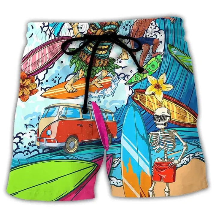 Short de bain élégant et ludique pour un look d'été - Pete