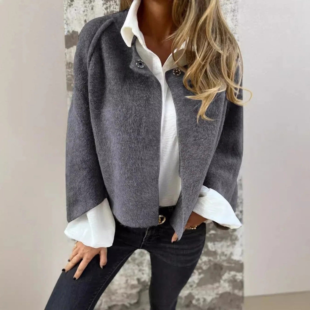 Lucie™ - Manteau Court en Coton