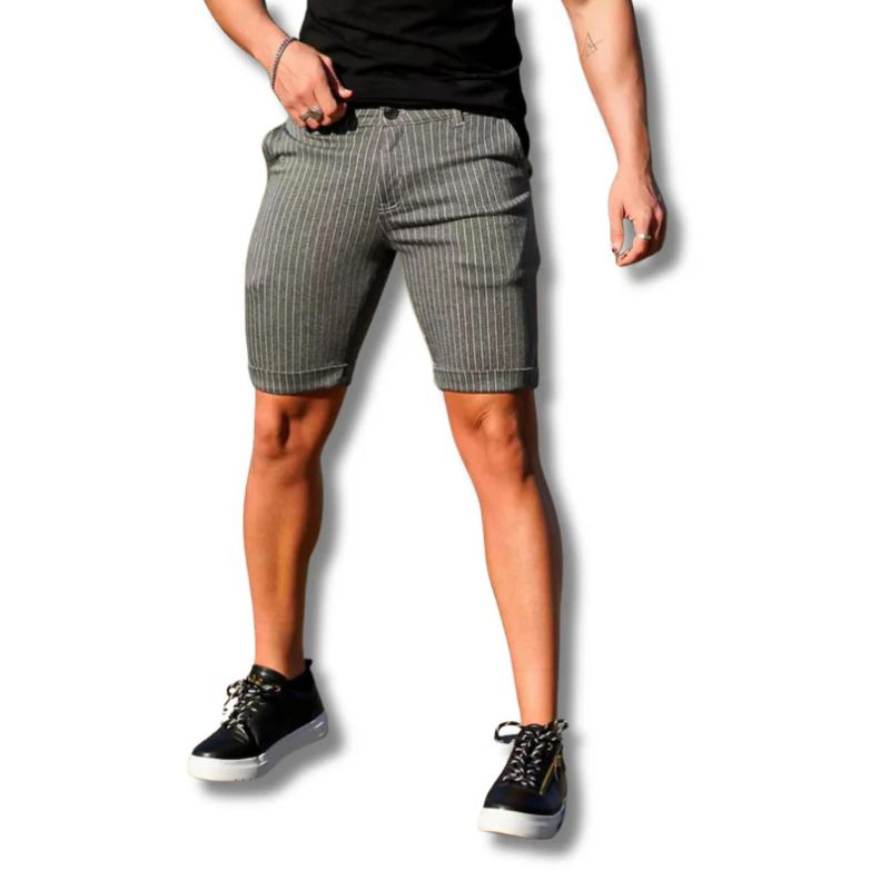 Short moderne à carreaux pour homme - Rewan