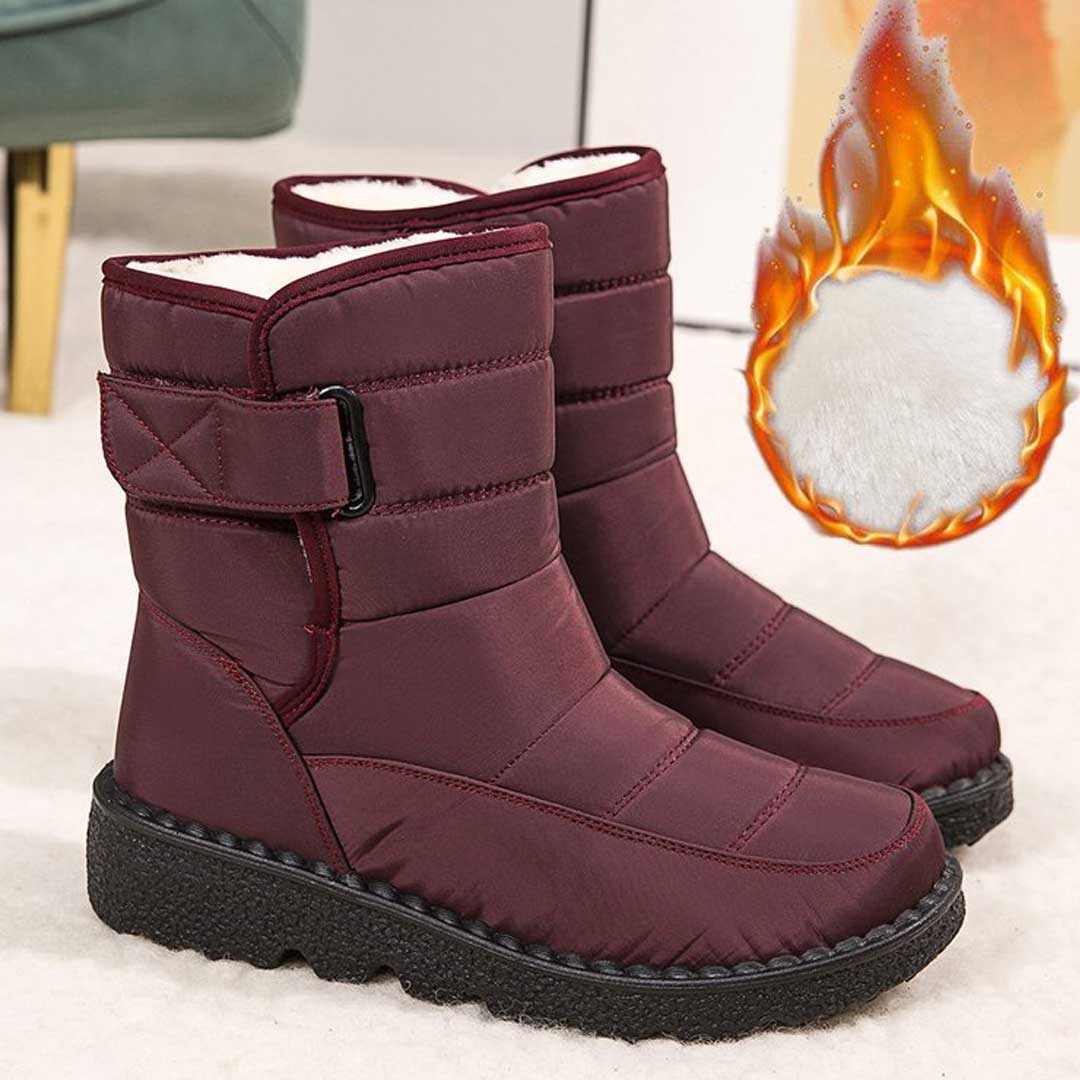 Alice™ - Bottes D'hiver Antidérapantes en Caoutchouc