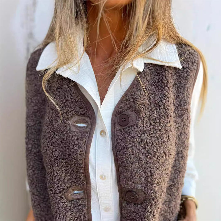 Caroline™ - Gilet d'Hiver Cozy en Fleece