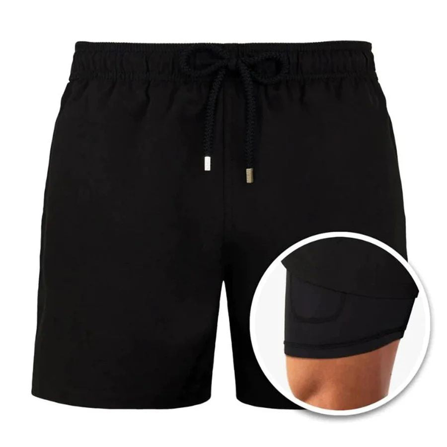 Short de bain pour homme chic et confortable pour des journées d'été parfaites - Basiel