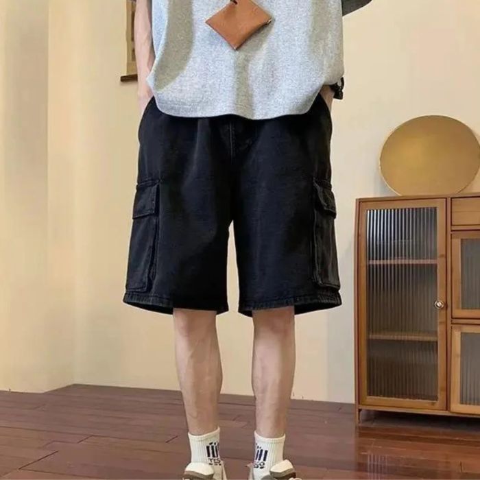 Short d'été en denim moderne et élégant pour hommes - Lammert