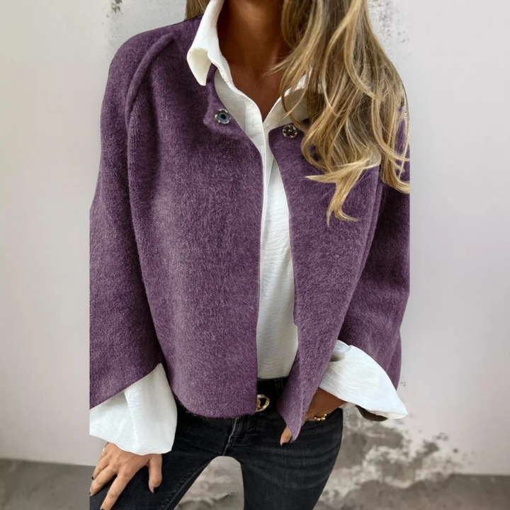 Lucie™ - Manteau Court en Coton