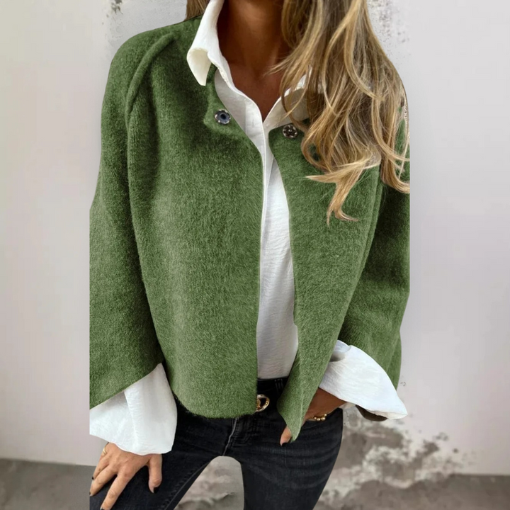 Lucie™ - Manteau Court en Coton