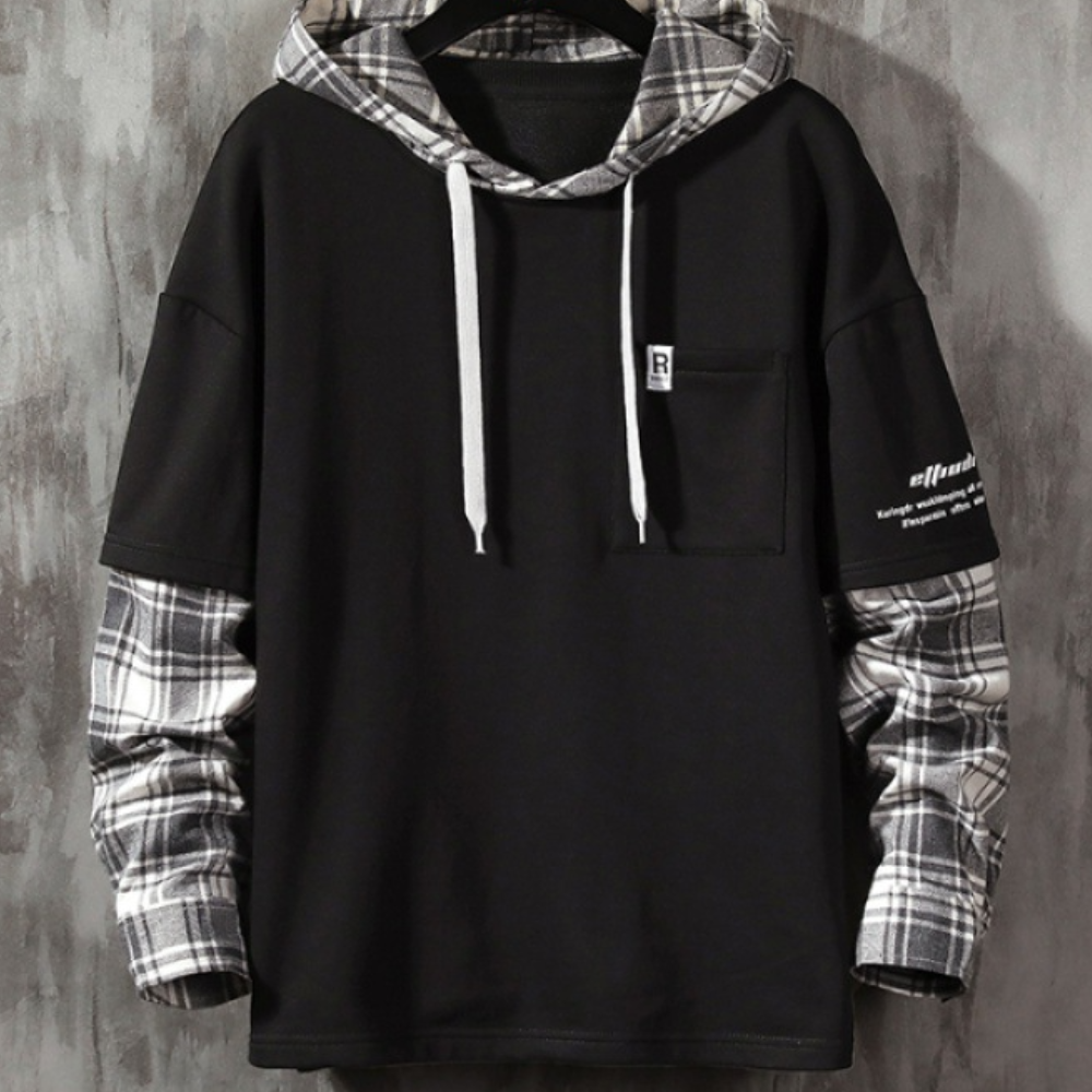 Sweatshirt à capuche ROY stylé pour hommes