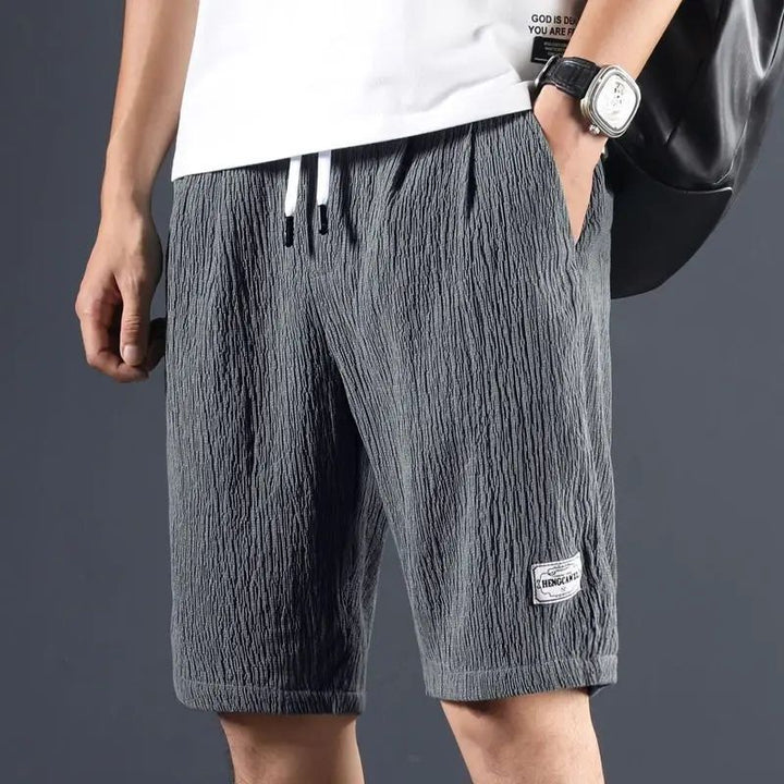 Shorts élégants en coton et lin pour hommes - Parfaits pour l'été !
