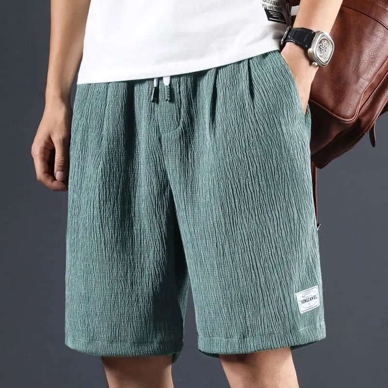Shorts élégants en coton et lin pour hommes - Parfaits pour l'été !