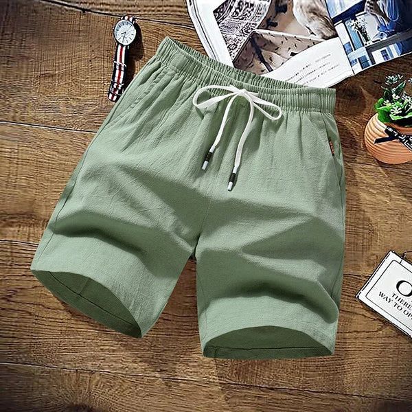 Short de plage d'été élégant avec taille ajustable - Hidde