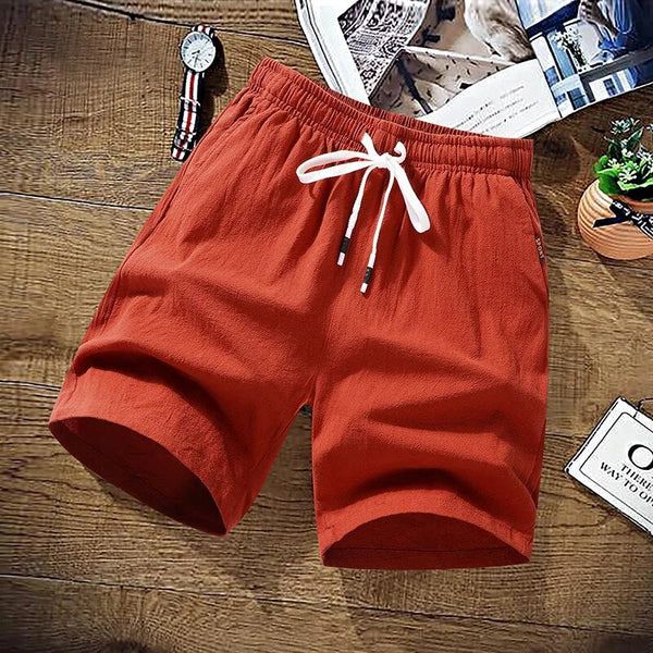 Short de plage d'été élégant avec taille ajustable - Hidde