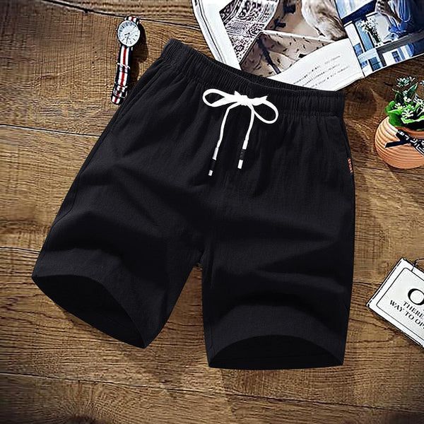 Short de plage d'été élégant avec taille ajustable - Hidde